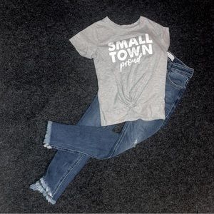 Girls Kancan jeans & tee from Buckle